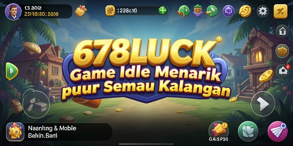 Tampilan gameplay 678LUCK yang menarik dan menyenangkan.