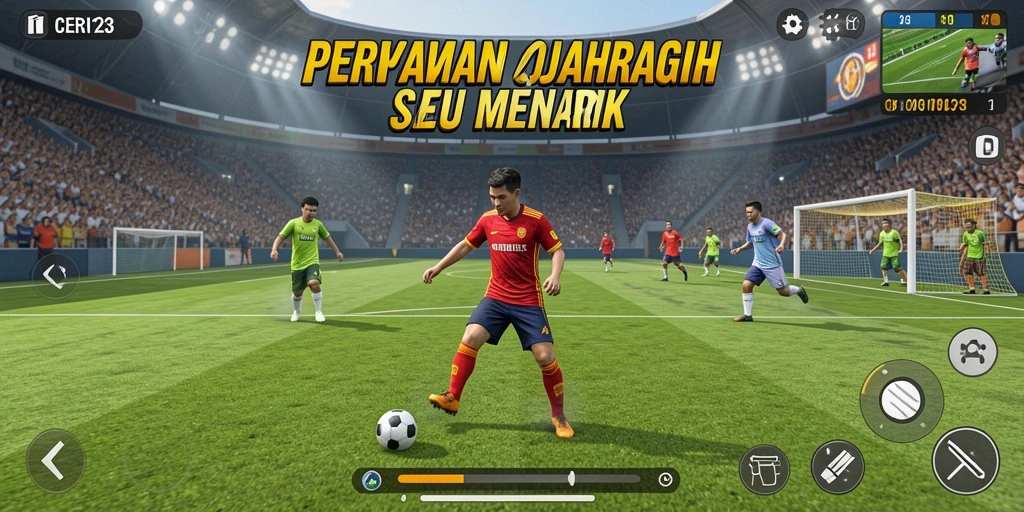 Tampilan gameplay CERI123 yang seru dan kompetitif.
