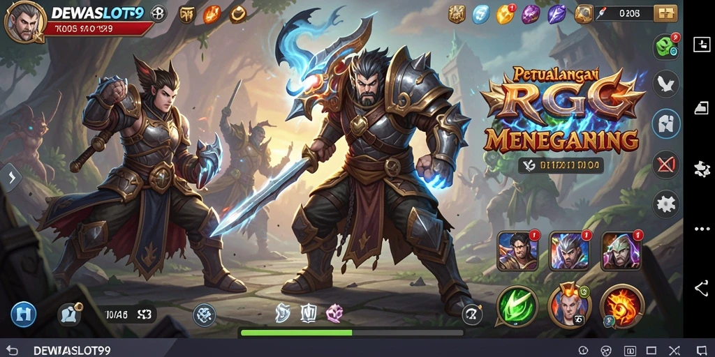 Tampilan gameplay DEWASLOT99 yang menegangkan dan penuh aksi.