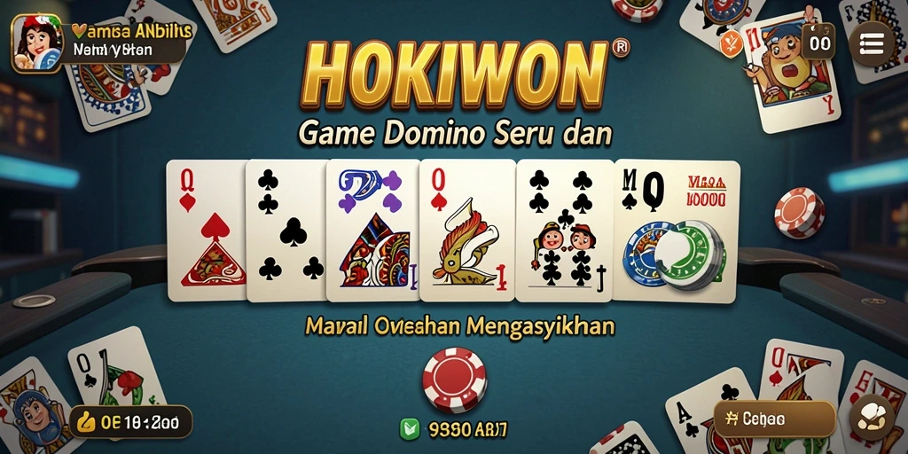 Screenshot gameplay HOKIWON yang menarik dan interaktif.