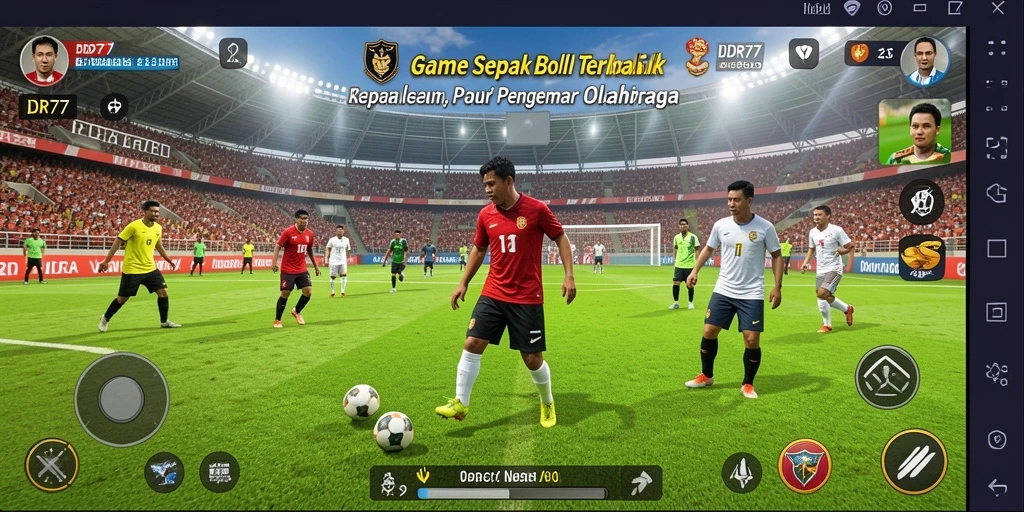 Gameplay menarik di IDR77 dengan aksi sepak bola yang mendebarkan.