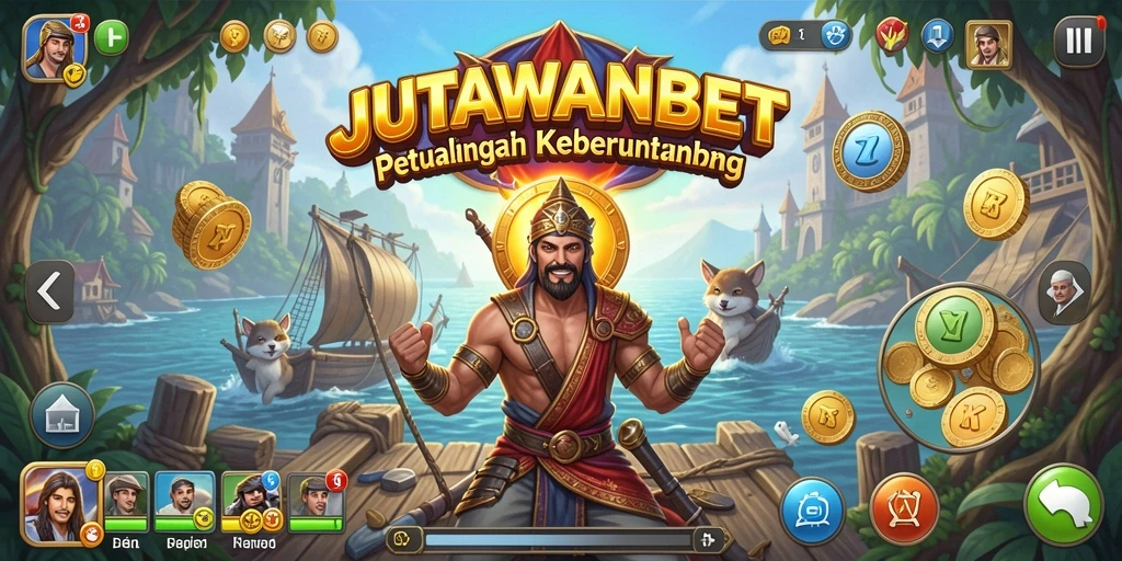 Gameplay seru dalam dunia petualangan JUTAWANBET.