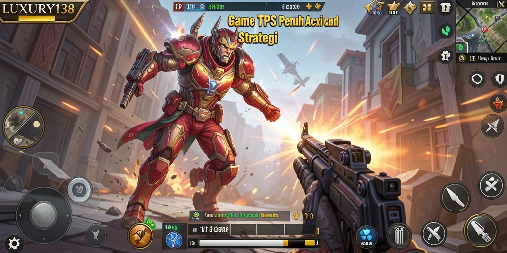Tampilan gameplay spektakuler dari LUXURY138 dengan aksi yang mendebarkan.