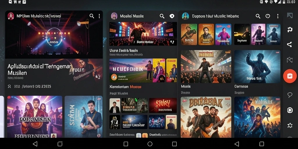 Screenshot gameplay MPOID menunjukkan interaksi menyenangkan dengan musik.