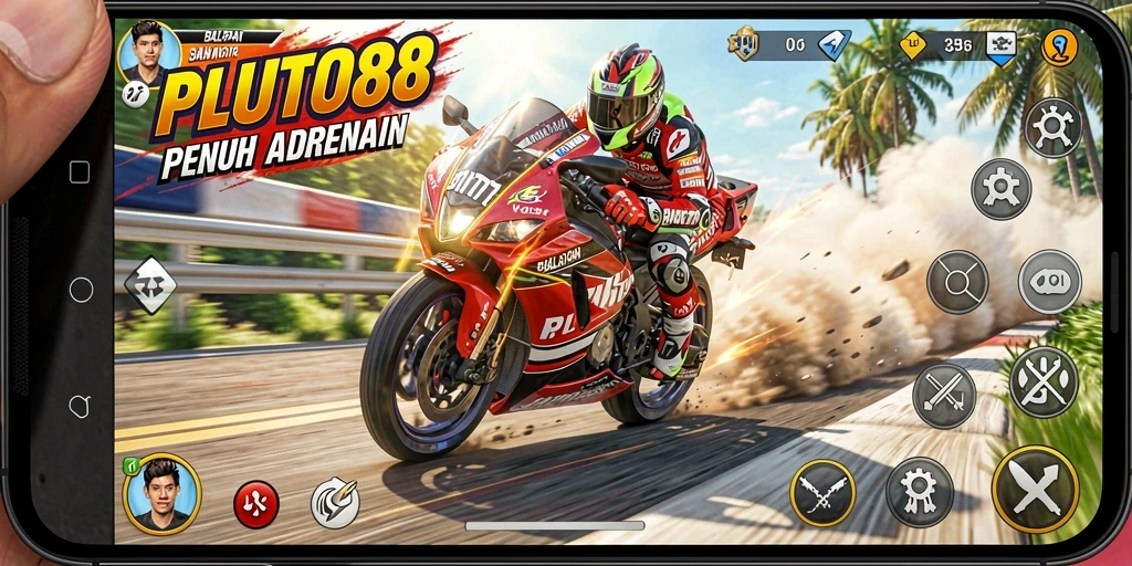 Tampilan gameplay <strong>PLUTO88</strong> yang mendebarkan dan seru.