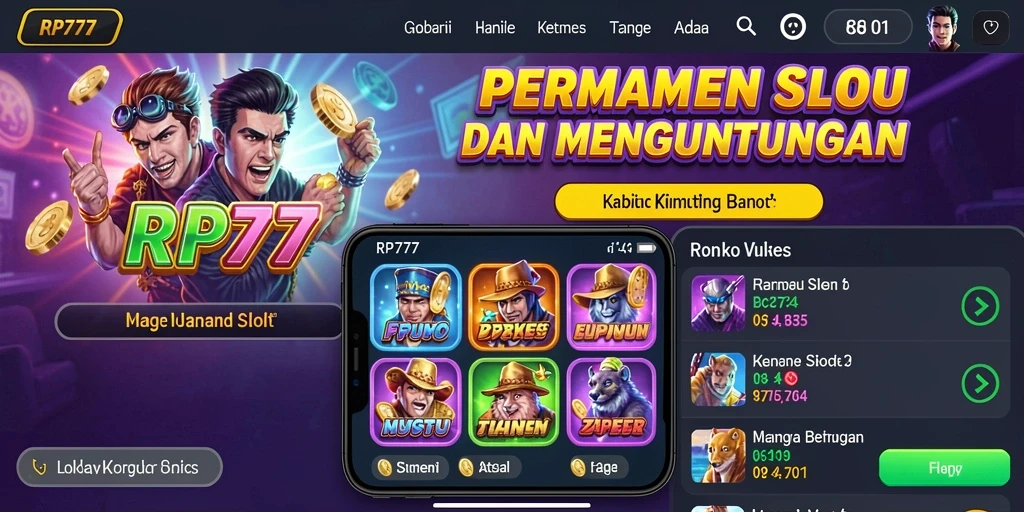 Screenshot dari gameplay Slot yang seru di RP777.