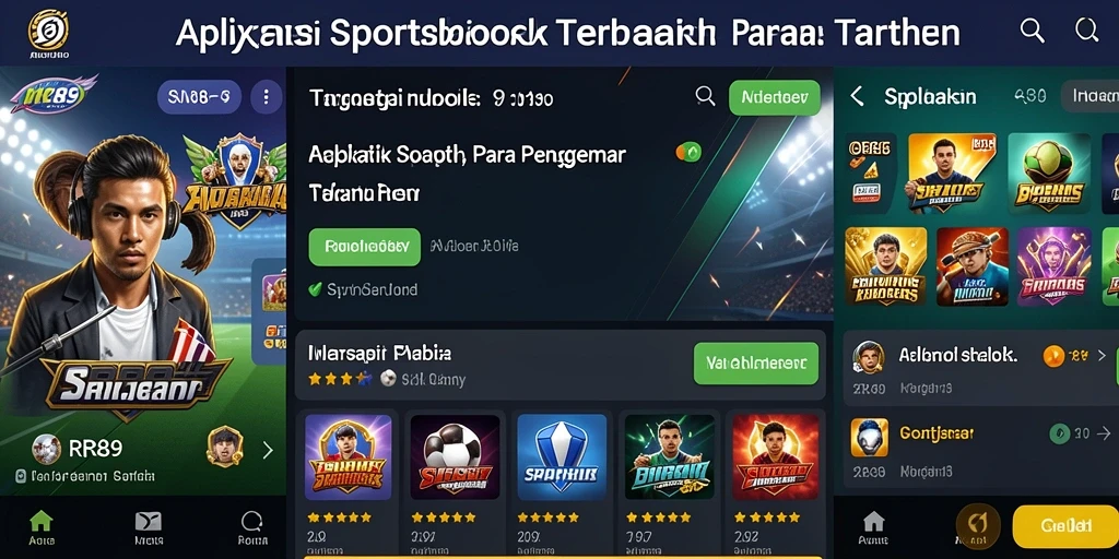 Tampilan gameplay Sportsbook dari RR89 yang menarik dan interaktif.