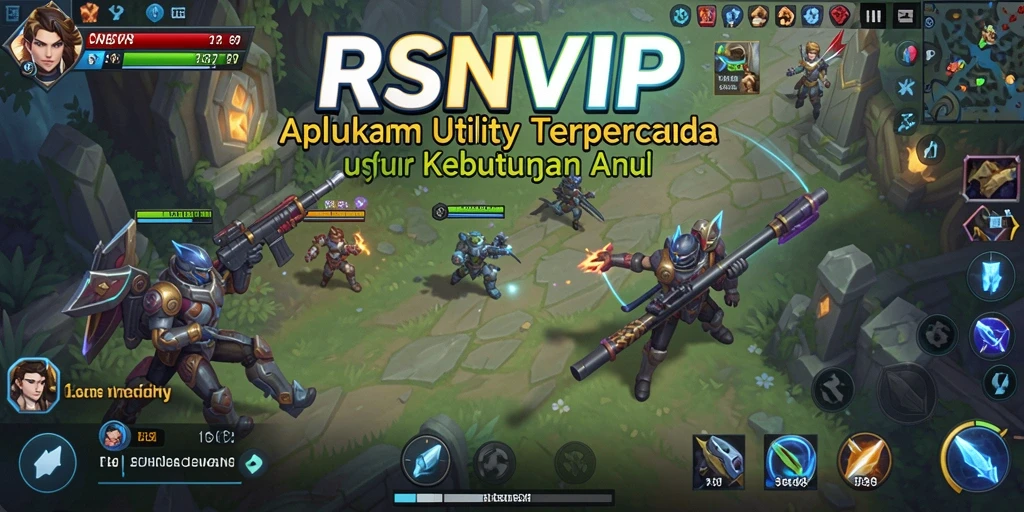 Tampilan antarmuka aplikasi Utility RSNVIP yang mudah digunakan.