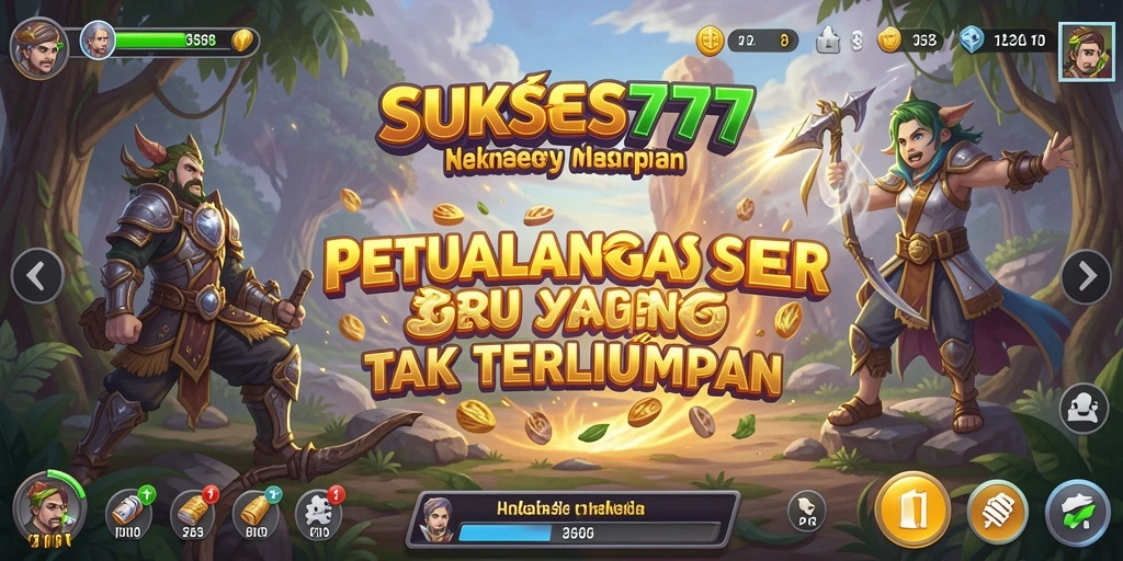 Gameplay SUKSES777 yang seru dan menantang petualangan.